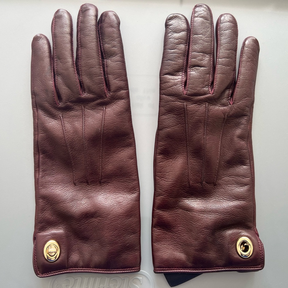 coach gloves, size 7